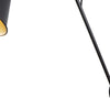 Applique-Snodabile-Moderna-Swinf-Arm-Acciaio-Nero-Oro-1-Luce-E27