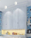 Applique-Soffitto-Portafaretto-In-Gesso-A-Cubo-Verniciabile-Attacco-Gu10-Gs-c14