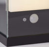 Applique-Solare-Alluminio-Nero-Policarbonato-Bianco-Led-2W-3000K-Verticale