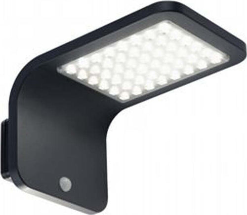 Applique-Solare-Moderna-Street-Alluminio-E-Termoplastica-Nero-Led-3W-4000K