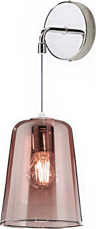 Applique-Top-Light-SHADED-1164CR-A-E27-LED-vetro-colorato-lampada-parete-moderna
