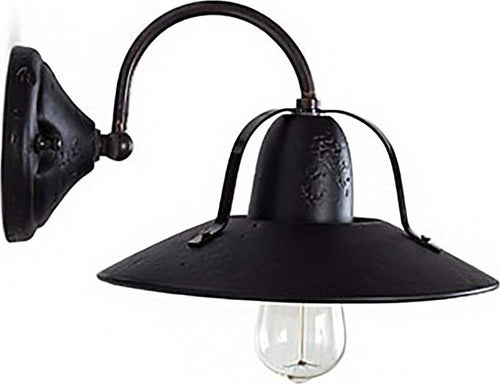 Applique-Toscot-ASIAGO-1131-25-LED-E27-lampada-parete-classica-rustica-artigianale-interno