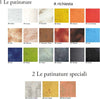 Applique-Toscot-CARRARA-1110-1-LED-R7S-LED-maiolica-terracotta-artigianale-lampada-parete-biemissione-interno