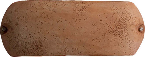 Applique-Toscot-CASTELVERDE-1081-GX53-LED-31CM-IP55-terracotta-lampada-parete-rustica-biemissione-esterno
