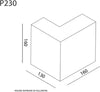 Applique-Toscot-EDGE-P230-LED-6.5W-3000°K-IP65-terracotta-lampada-parete-rustica-esterno