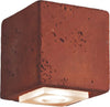 Applique-Toscot-SMITH-P121C-95°-LED-1.7W-IP65-3000°K-lampada-parete-cubo-monoemissione-rustica-grezza-esterni