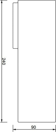 Applique-Toscot-SMITH-P126-C-40°-LED-1.7W-3000°K-IP65-lampada-parete-biemissione-rustica-esterni