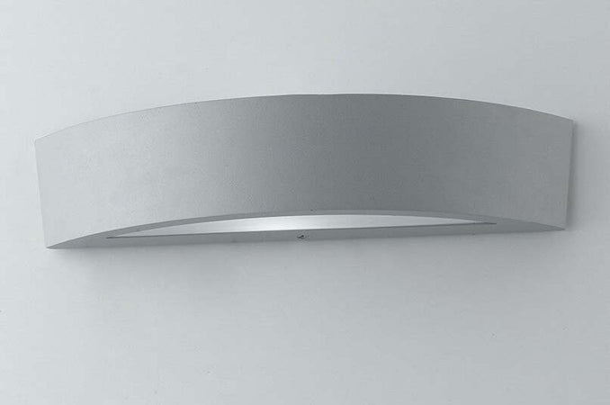 Applique Tucson Silver 2Xe14 Ip44 36X9,6X7,5Cm Illuminazione/Illuminazione per interni/Illuminazioni per pareti/Applique Led Mall Home - Napoli, Commerciovirtuoso.it