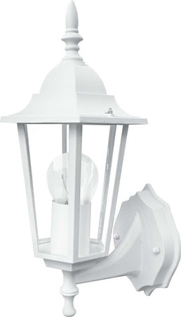 Applique Up Milano Bianco 1Xe27 Ip44 20,8X36X17Cm Illuminazione/Illuminazione per esterni/Lampade da parete Led Mall Home - Napoli, Commerciovirtuoso.it