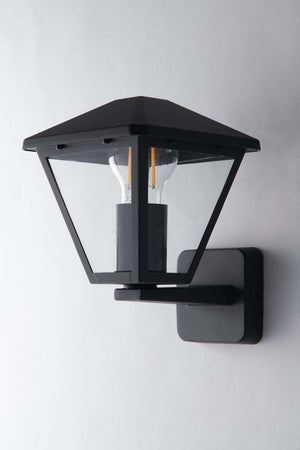 Applique Up Prisma Antracite 1Xe27 Ip44 19,1X21,8X16Cm Illuminazione/Illuminazione per esterni/Lampade da parete Led Mall Home - Napoli, Commerciovirtuoso.it