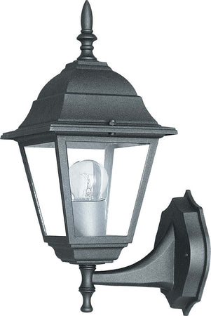 Applique Up Roma Nera 1Xe27 Ip44 19,5X35X14,6Cm Illuminazione/Illuminazione per esterni/Lampade da parete Led Mall Home - Napoli, Commerciovirtuoso.it