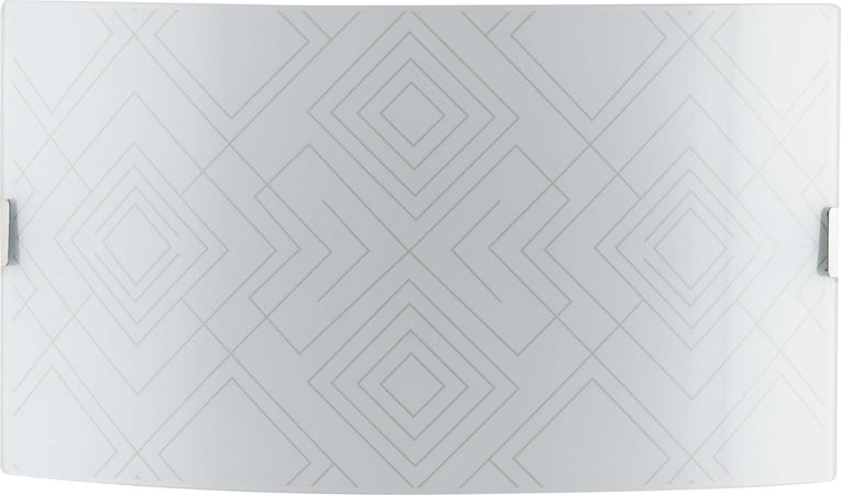 Applique Vector Bianca 2Xe27 35X20Cm Illuminazione/Illuminazione per interni/Illuminazioni per pareti/Applique Led Mall Home - Napoli, Commerciovirtuoso.it