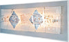 Applique-vetro-foglia-argento-ametista-Familamp-MIAMI-309-AG-E27-LED-lampada-parete-moderna-artigianale-camerette