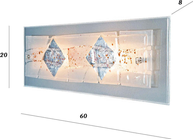 Applique-vetro-foglia-argento-ametista-Familamp-MIAMI-309-AG-E27-LED-lampada-parete-moderna-artigianale-camerette