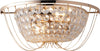 Applique Vienna Oro 2Xe14 35X13,5X19,5Cm Illuminazione/Illuminazione per interni/Illuminazioni per pareti/Applique Led Mall Home - Napoli, Commerciovirtuoso.it