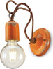 Applique-Vintage-Ceramica-Arancio-Con-Filamento-1-Luce-E27