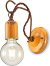 Applique-Vintage-Ceramica-Gialla-Con-Filamento-1-Luce-E27