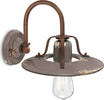 Applique-Vintage-Country-Ferro-E-Ceramica-Tortora-1-Luce-E27-25Cm