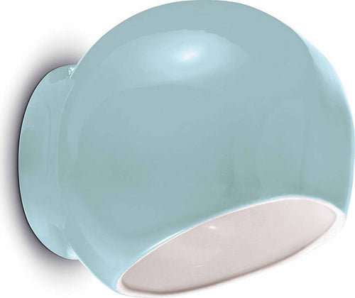 Applique-Vintage-Decò-Ayrton-Ceramica-Azzurro-1-Luce-E27
