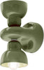 Applique-Vintage-Decò-Berimbau-Ceramica-Verde-Salvia-2-Luci-E14