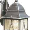 Applique-Vintage-Decò-Genova-Alluminio-Nero-Vetro-Argento-1-Luce-E27