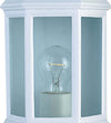 Applique-Vintage-Decò-Maine-Alluminio-Bianco-Vetro-1-Luce-E27