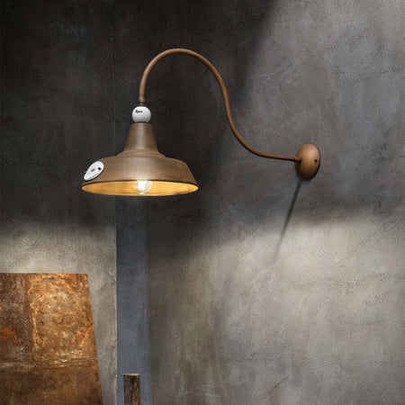 Applique-Vintage-Grunge-Ferro-E-Ceramica-Bianco-1-Luce-E27
