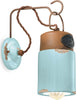 Applique-Vintage-Industrial-Ferro-E-Ceramica-Azzurro-1-Luce-E27