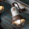 Applique-Vintage-Loft-Ferro-E-Ceramica-Con-Rete-Bianco-1-Luce-E14