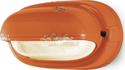 Applique-Vintage-Orizzontale-Ceramica-Arancio-1-Luce-E27