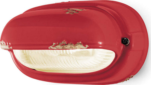 Applique-Vintage-Orizzontale-Ceramica-Rossa-1-Luce-E27