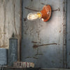 Applique-Vintage-Senza-Diffusore-Ceramica-Arancio-1-Luce-E27