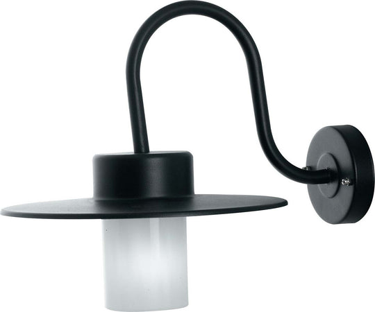 Applique York Nero 1Xe27 Ip44 39,5X30X31,5Cm Illuminazione/Illuminazione per esterni/Lampade da parete Led Mall Home - Napoli, Commerciovirtuoso.it