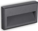 Appliques---Lampade-Da-Parete-Febe-1-Metallo-Antracite-Led-6W-3000K-Luce-Calda