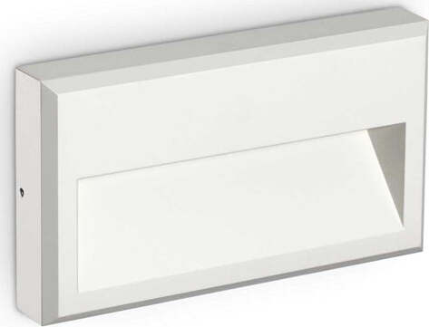 Appliques---Lampade-Da-Parete-Febe-1-Metallo-Bianco-Led-6W-3000K-Luce-Calda