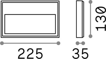 Appliques---Lampade-Da-Parete-Febe-1-Metallo-Bianco-Led-6W-3000K-Luce-Calda