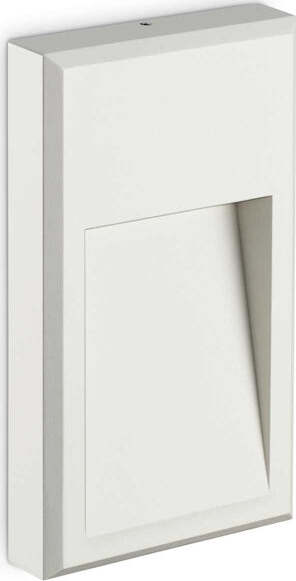 Appliques---Lampade-Da-Parete-Febe-2-Metallo-Bianco-Led-6W-3000K-Luce-Calda