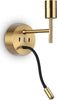 Appliques---Lampade-Da-Parete-Set-Metallo-Ottone-2-Luci-E27