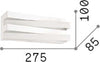 Appliques---Lampade-Da-Parete-Virtus-Metallo-Bianco-Led-13W-4000K-Luce-Naturale