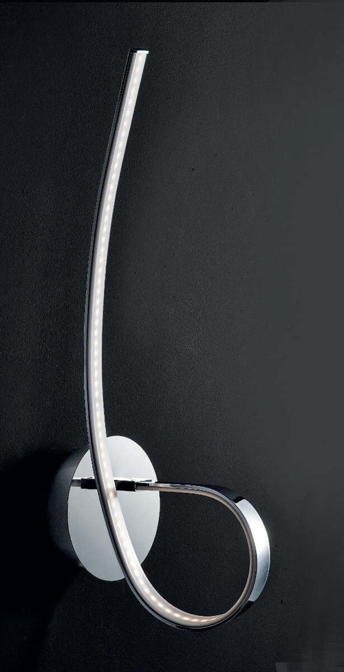 Appliques-Illuminando-NEBULA-AP-1-10W-LED-800LM-3000°K-Lampada-parete-metallo-cromato-acrilico-ultramoderno-interni