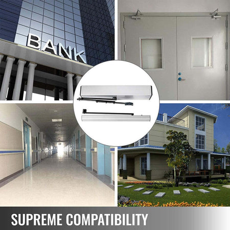 Apriporta Automatico Magnetico A Battente 50 W Regolabile A 120 Gradi In Acciaio Fai da te/Ferramenta/Ferramenta e serrature per porte/Chiudiporta Trade Shop italia - Napoli, Commerciovirtuoso.it