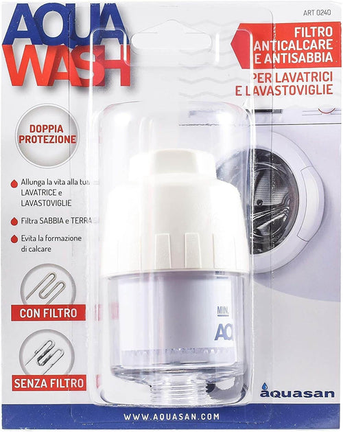 Aquasan Filtro Anticalcare Aquawash LavatriciI e Lavastoviglie