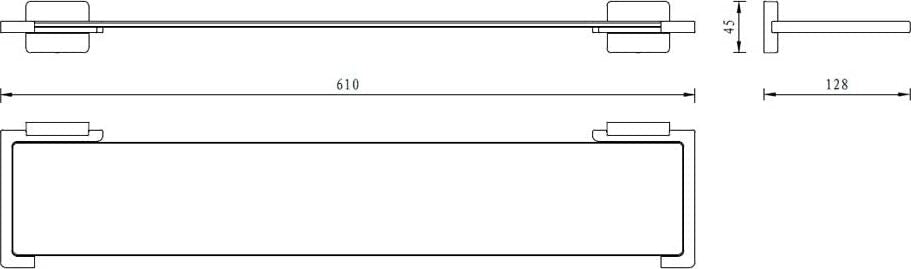 AQUASANIT---MENSOLA-IN-VETRO-IN-ZAMA-SERIE-CUBO,-FISSAGGIO-AD-INCOLLO-O-A-VITE