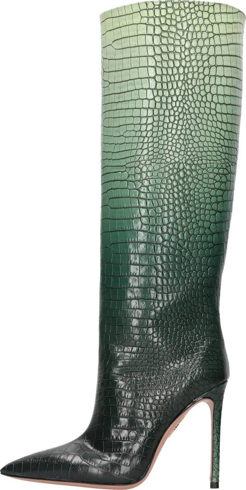 Aquazzura-Stivali-Verde-da-donna