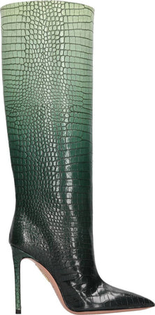 Aquazzura-Stivali-Verde-da-donna
