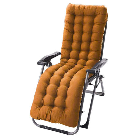 Sedia a sdraio con cuscino "Zero Gravity" poltrona reclinabile in acciaio da esterno