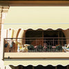 Tenda da sole Panarea con braccio reclinabile per balcone e veranda telo impermeabile 3 x h 2 mt