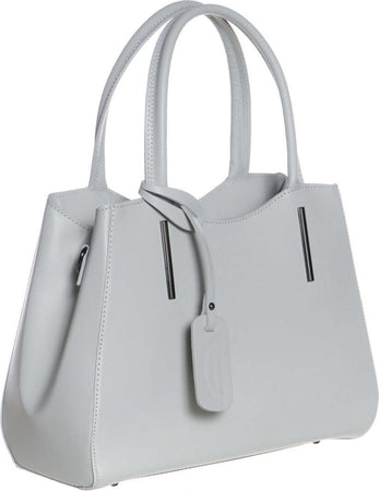 Aragona---Borsa-da-Donna-Avorio-In-Vera-Pelle