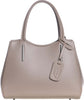 Aragona---Borsa-da-Donna-Beige-In-Vera-Pelle