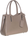 Aragona---Borsa-da-Donna-Beige-In-Vera-Pelle